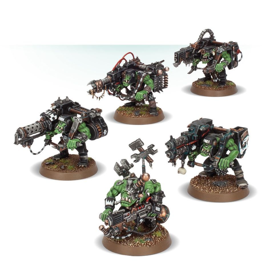 Games Workshop Warhammer 40k - Orks Lootas (2018) GW-50-22 Black Games Workshop Warhammer 40k - Orks Lootas (2018) GW-50-22 Black