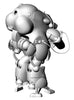 Hasegawa 1/20 Maschinen Krieger Robot Battle V Moon Type MK44H-0 Whiteknight Prototype Kit HA64112