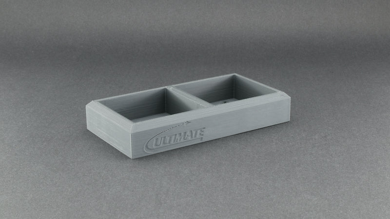 Anti-tip 3D Printed Tamiya Glue Bottle Holder Quad Square With Rubber Feet  Tamiya 87038 87182 