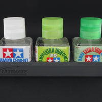 Ultimate Glue Bottle Triple Holder (for Tamiya)