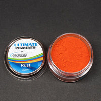 Ultimate Pigments - Half Set 2 - 5 colours (Rust, Light Rust, Ash, Moss, Black)