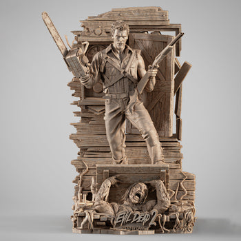 Ninja Printz - 1:10 Ash (Evil Dead 2) Fan Art Vignette