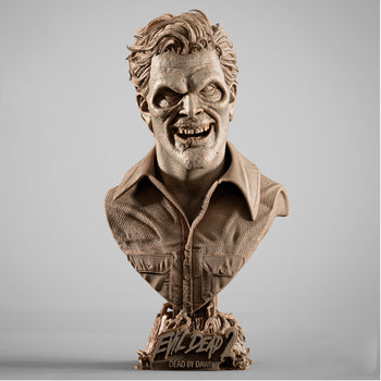 Ninja Printz - 1:8 Ash - Transformed (Evil Dead 2) Fan Art Bust