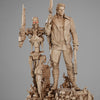 Ninja Printz - 1:10 Terminator T-800 V1 & V2 Dan Art Vignette