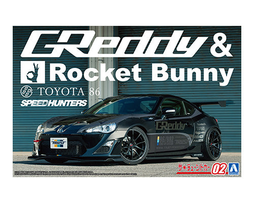 Aoshima 1/24 ZN6 TOYOTA 86 '12 GREDDY & ROCKET BUNNY VOLK RACING VER 01687