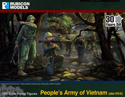 Rubicon Models 1/56 281003 - People's Army of Vietnam (NVA) with Command