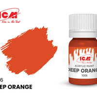 ICM Basic Colours 1006 Deep Orange 12ml