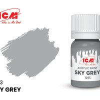 ICM Grey Colours 1033 Sky Grey 12ml