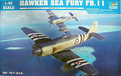 Trumpeter 1/48 British Royal Navy Hawker Sea Fury FB.11 02844