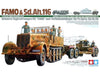Tamiya 1/35 GERMAN 18 TON HEAVY HALF-TRACK "FAMO" and TANK TRANSPORTER Sd.Ah.116 35246