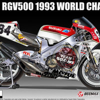 Beemax 1/12 Suzuki RGV500 1993 World Champion Moto 500 BX13001