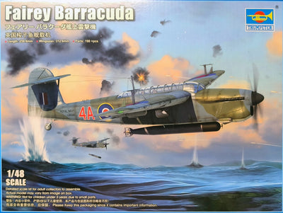 Trumpeter 1/48 British Royal Navy Fairey Barracuda Mk.II Torpedo Bomber 05825