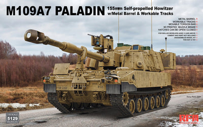 Ryefield Models 1/35 M109A7 Paladin Self-Propelled Howitzer RM5129