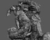 Ninja Printz - 1:144 Gyspy Daisy & Leatherhead (Pacific Rim) Fan Art Diorama
