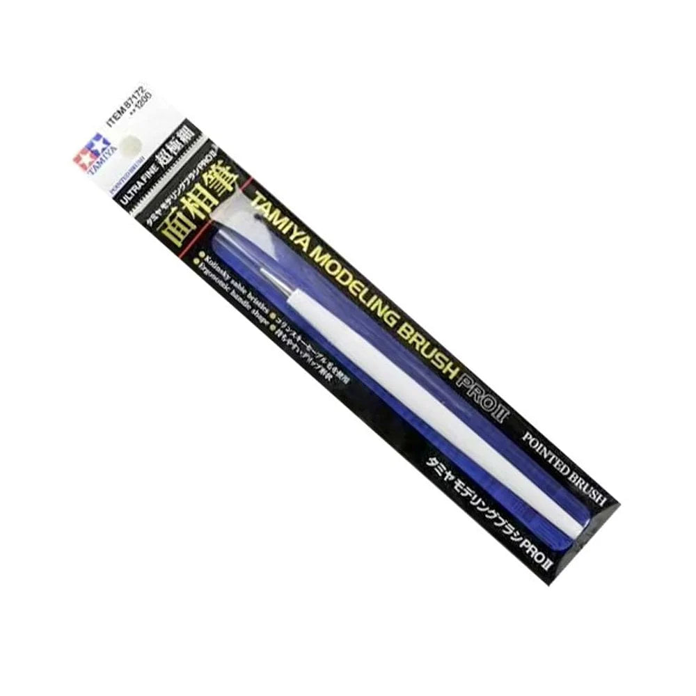 Tamiya Modeling Brush Pro II Series Pointed Brush – Ultra Fine 87172