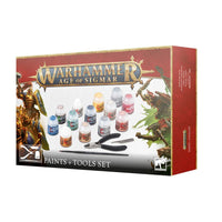 Age of Sigmar: Age of Sigmar: Paints + Tools Set 80-17