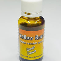Dirty Down Yellow Rust Effect 25ml - Water Soluble Paint