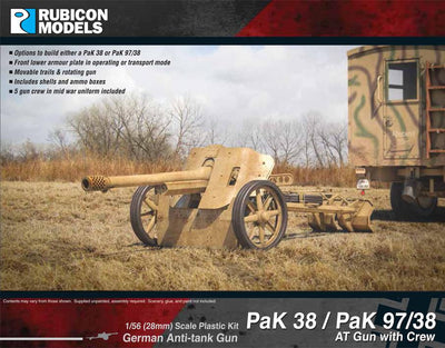 Rubicon Models 1/56 280058 - Pak 38 / Pak 97/38 AT Gun with Crew