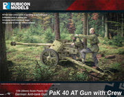 Rubicon Models 1/56 280059 - Pak 40 AT Gun with Crew