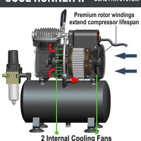 Airgoo Aibrush Compressor AG-326