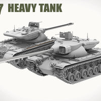 TAKOM 1/35 US Army T57 Experimental Heavy Tank TAK02203