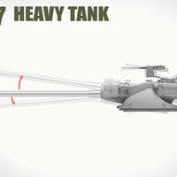 TAKOM 1/35 US Army T57 Experimental Heavy Tank TAK02203