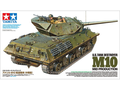 Tamiya 1/35 U.S. TANK DESTROYER M10 (MID PRODUCTION) 35350