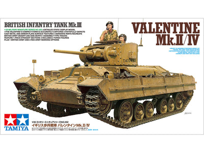 Tamiya 1/35 BRITISH INFANTRY TANK Mk.III VALENTINE Mk.II/IV 35352