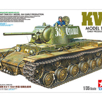 Tamiya 1/35 RUSSIAN HEAVY TANK KV-1 MODEL 1941 EARLY PRODUCTION 35372