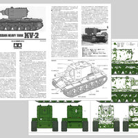Tamiya 1/35 RUSSIAN HEAVY TANK KV-2 35375