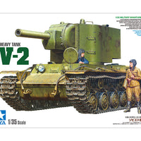 Tamiya 1/35 RUSSIAN HEAVY TANK KV-2 35375