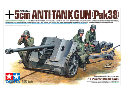 Tamiya 1/35 German Anti-Tank Gun 5cm Pak 38 35392
