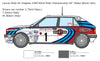 Italeri 1/24 Lancia Delta HF Integrale 3658