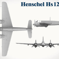 TAKOM 1/48 German Air Force Henschel Hs 129 B-2 Ground Attack Aircraft TAK48001
