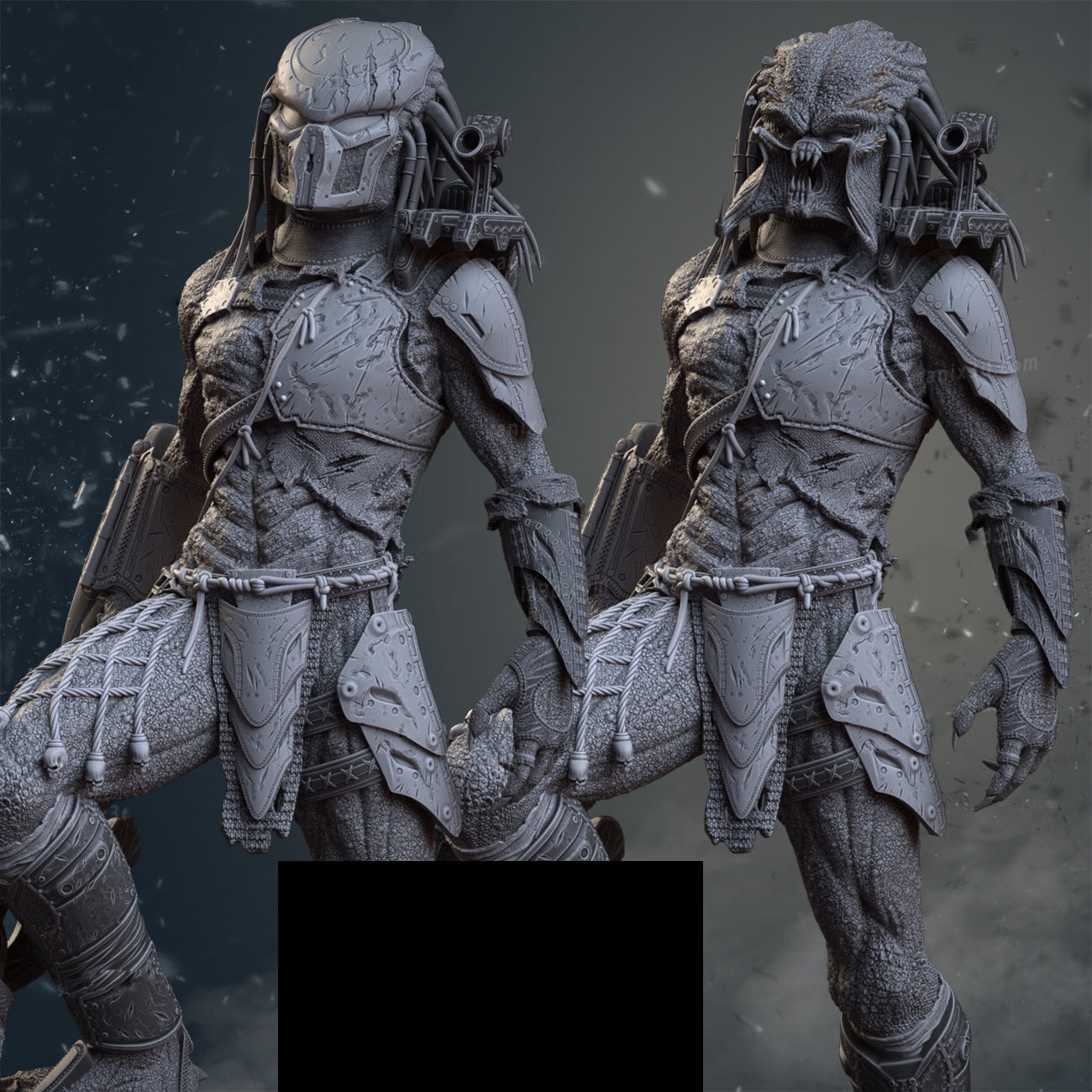 Ninja Printz - 1:10 Alien vs Predator (Predator) Fan Art Vignette ...