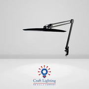Craft Lighting Neptune - Task Lamp With Dimmer BLACK (G-Clamp Style)