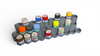 Ultimate Interlocking Paint Station for 10ml pots (Tamiya/Mr Hobby/Lifecolour Paints) BUNDLE x 2
