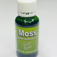 Dirty Down Moss Effect 25ml - Water Soluble Paint