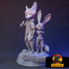 Ninja Printz - 1:6 Nick Wilde & Judy Hopps (Zootopia) Fan Art Vignette
