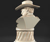 Ninja Printz - 1:8 Clint Eastwood (The Good, The Bad & The Ugly) Fan Art Bust