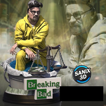 Ninja Printz - 1:8 Breaking Bad (Walter White) Fan Art Vignette