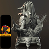 Ninja Printz - 1:8 Predator (Predator) Fan Art Bust