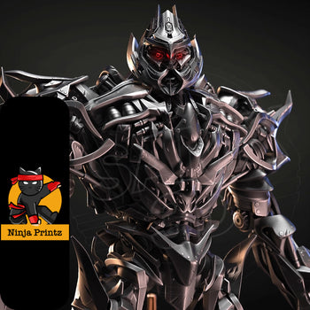 Ninja Printz - 1:45 Megatron (Transformers) Fan Art Vignette