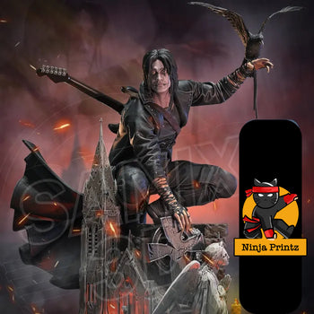 Ninja Printz - 1:10 Eric Draven (The Crow) Fan Art Vignette