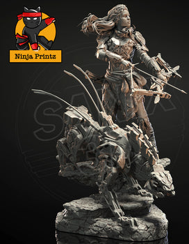 Ninja Printz - 1:10 ALOY & Sawtooth (Horizon) Fan Art Vignette