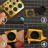 CorMake Circular Paint Stencils/Templates (16 Pieces)