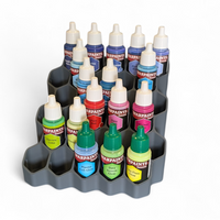 Ultimate Interlocking Paint Station for 18ml Paints (Army Painter/AK/AMMO/Vallejo) BUNDLE x 2