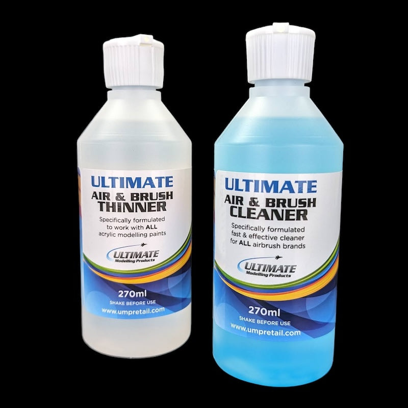 Ultimate Air & Brush Thinner Ratio Chart Ultimate Modelling Products