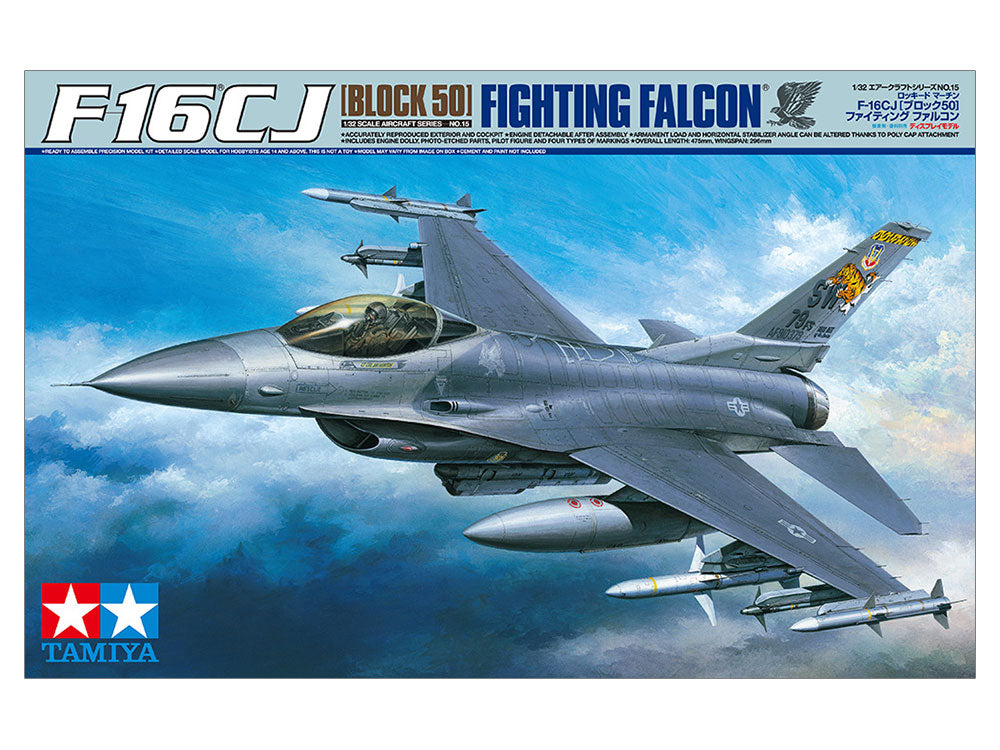 Tamiya 1/32 LOCKHEED MARTIN® F-16CJ [BLOCK 50] FIGHTING FALCON™ 60315