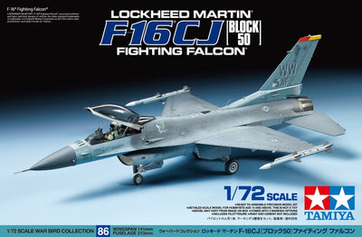 Tamiya 1/72 LOCKHEED MARTIN® F-16®CJ [BLOCK50] FIGHTING FALCON® 60786